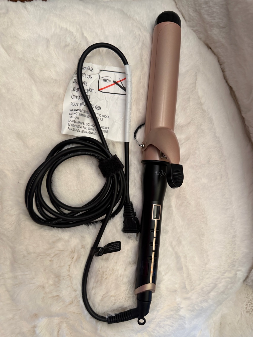 Anjou Ceramic Curling Iron. K